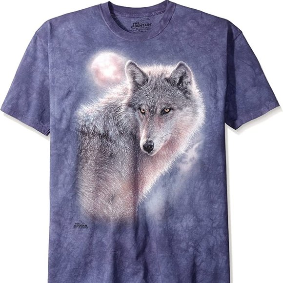 The Mountain Other - Adventure Wolf Pack Animal Cotton Wolves Dog The Mountain T-Shirt Adult S-3X